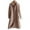 Brown, variant on Herrnalise Long Wool Coats for Women Double Breasted Vintage Fall Winter Pea Coat Jackets Black,XXL