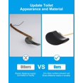 thumbnail image 4 of GFDYREE Toilet Handle Tank Flush Lever Replacement Compatible with TOTOTHU004-CP Trip Lvr for ST701, CST854, Side Mount Toilet Flush Handle, Toilet Trip Lever, Toilet Repair Handle, Matte Bl, 4 of 7