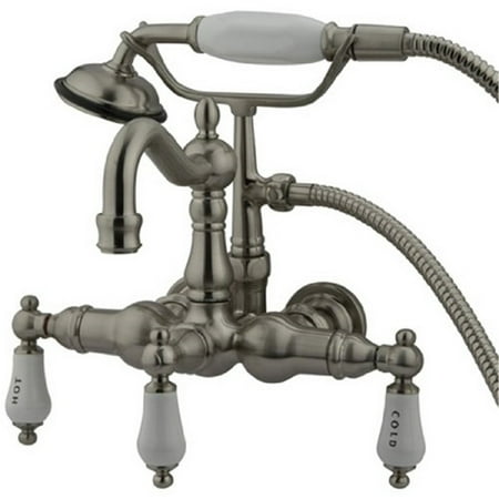 UPC 663370047039 product image for Kingston Brass Cc1009t Vintage Wall Mounted Clawfoot Tub Filler - Nickel | upcitemdb.com