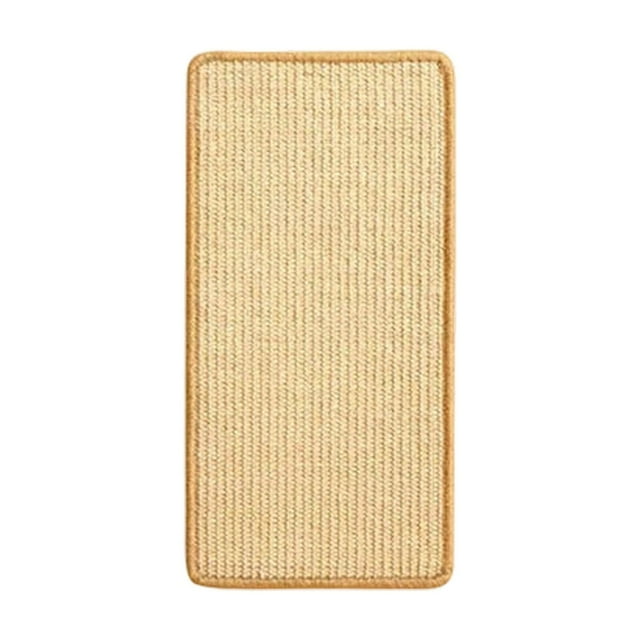 Hearth & Gear Jute Sisal Cat Scratching Pad With Hook And Loop Fastener For Wall Reversible Durable Scratch Mat For And Cats Dog Bag Accessory For Big Dogs Dog Bike Trailer Buggy Dog Accessories
