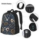thumbnail image 3 of Disketp Nautical Mochila Estampada de Gran Capacidad con Lonchera y Estuche, Set de 3 Piezas para Estudiantes, 3 of 7