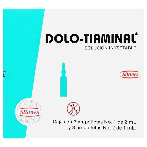 Dolo solución inyectable 6 pzas