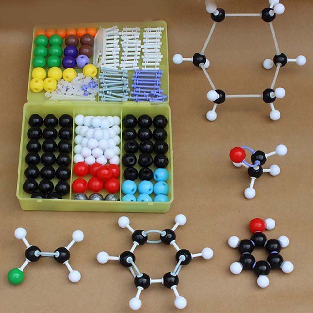 Organics Chemistry Scientific Atom Molecular Structure Models Teach Aid Set Kit
