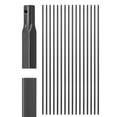 thumbnail image 1 of VEVOR Staircase Balusters 16 Pack 44 Inch Carbon Steel Stair Balusters Indoor Spindle, 1 of 9