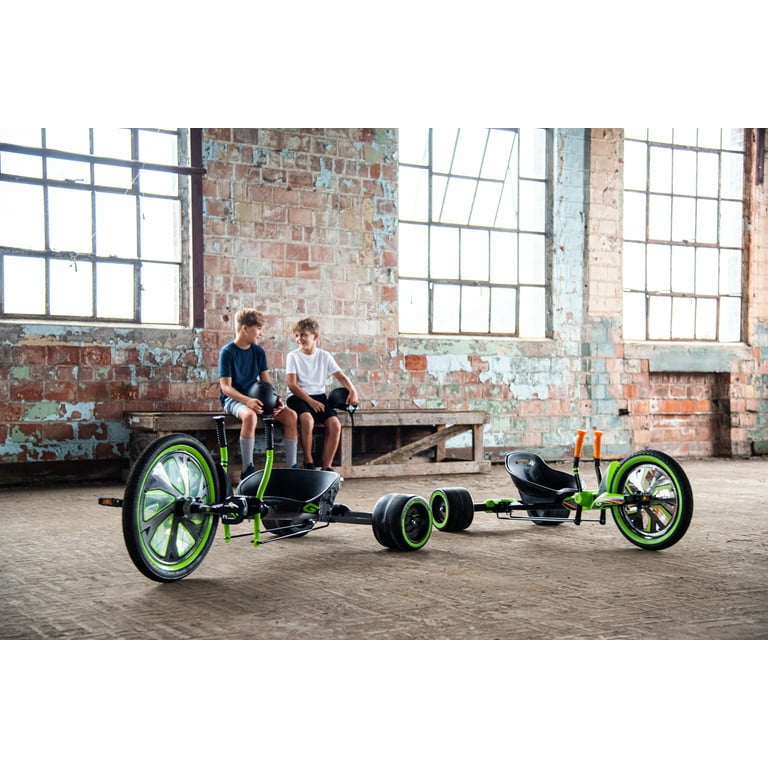 Huffy Green Machine 20-inch 3-Wheel Tricycle in Green and Gray