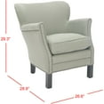 thumbnail image 6 of SAFAVIEH Jenny Arm Chair With Silver Nail Head Royal Blue, 6 of 7