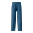 thumbnail image 4 of jobturf Boys Corduroy Pants Trendy Drawstring Straight Leg Sweatpants Fall Spring Fashion Elastic Waist Trousers Casual Baggy Joggers with Pockets Size 14-15 Years, 4 of 7