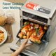 thumbnail image 5 of COSORI 11-in-1 Air Fryer Oven , 13Qt Small Footprint Airfryer combo with Rotisserie, Toast, Bake, Roast, Reheat Functions and more, Recipe Book & 6 Accessories Included, Perfect for Small Contertop, 5 of 5