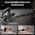 thumbnail image 5 of EAST MOUNT Chest Expander, 3-in-1 Hydraulic Twister Arm Trainer 15-Level 30-440LB Adjustable Resistance with Ab Roller for Chest, Arms & Core Strength Training at Home, 5 of 8