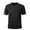 Black, variant on Mlzmgr T-Shirts for Men Gym Stretchy Short Sleeve Crew Neck Shirts Summer Sports Casual Tshirts