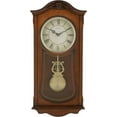thumbnail image 4 of Bulova Clocks C3542 Cranbrook Wall Mount Analog Wooden Chiming Clock, Brown, 4 of 4