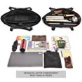thumbnail image 3 of FORMRS Canvas Laptop Tote Bag for Women with 15.6" Computer Compartments Shoulder Handbag, Illusionary Boat, 3 of 7