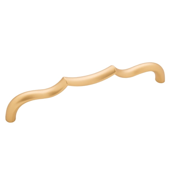 Belwith-Keeler B076142-BGB 160 mm CC Trellis Cabinet Pull, Brushed Golden Brass - Pack of 10