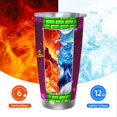 thumbnail image 5 of Saiise Geometry Dash Print Tumbler 20 Oz Stainless Steel Vacuum Insulated with Straw Coffee Cup for Home,Office,Outdoor Works Great for Ice Drinks and Hot Beverage, 5 of 8