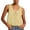Yellow#Women's Lace Tank Tops, variant on aohooy Women Cotton Tank Tops Y2k Cropped Lace Button Down Sleeveless Shirt Boho Casual Summer Fashion Tops Dressy Blouse 2026 White,L