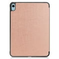 thumbnail image 5 of Case for Apple iPad 10th Generation 10.9 Inch Case 2022, PU Leather Thin Slim Lightweight Trifold Shell Corner Protection Smart Folio Cover with Auto Sleep/Wake and Support Pencil Holder, Rosegold, 5 of 9