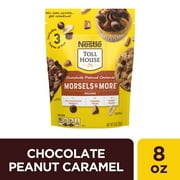 Nestle Toll House Chocolate Peanut Caramel Baking Chips, Morsels, 8 oz Pouch