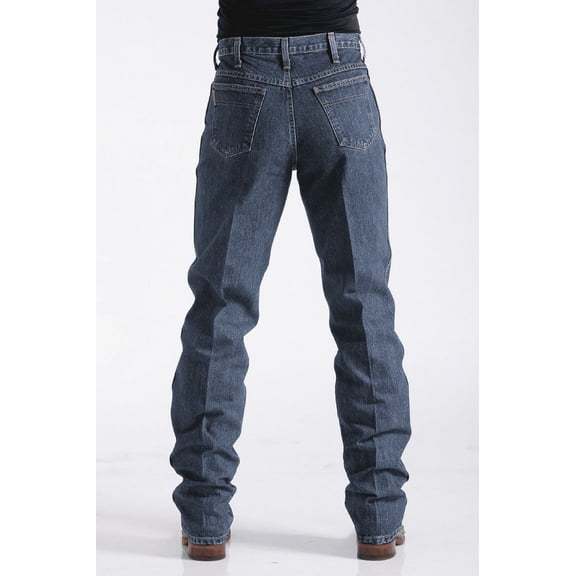 Cinch Apparel Mens Green Label Original Fit Dark Stonewash Jeans