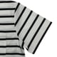 thumbnail image 5 of Camisetas de Manga Corta de los Hombres Nueva Camiseta de Cuello Redondo de Rayas de Verano, Ligero Slim Fit Top, 5 of 7