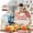 Multicolor #26, variant on Christmas Apron Fouling Workwear Parent Child Fine Linen Printed Apron Women's Kitchen Surround Fabric Christmas Decoration