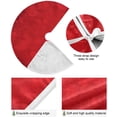 thumbnail image 2 of FMSHPON Valentine Heart Xmas Christmas Tree Skirt Stand Mat for Holiday Party Decoration Indoor Outdoor 36 inches, 2 of 6