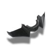 thumbnail image 1 of Motorcycle Sport Downforce Front Spoilers Aerodynamic Wing Deflector for SP 2021-2023 MT07 Carbon, 1 of 5