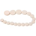 thumbnail image 3 of Healifty 17PCS Clarinet Pad Ivory Leather Clarinet Woodwind Pads Woodwind Replacement Pad for Clarinet Musical Instrument, 3 of 5