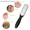 thumbnail image 3 of Lima para pies, removedor de vello de pies de doble cara, exfoliante de tratamiento para pies de acero inoxidable, 3 of 6