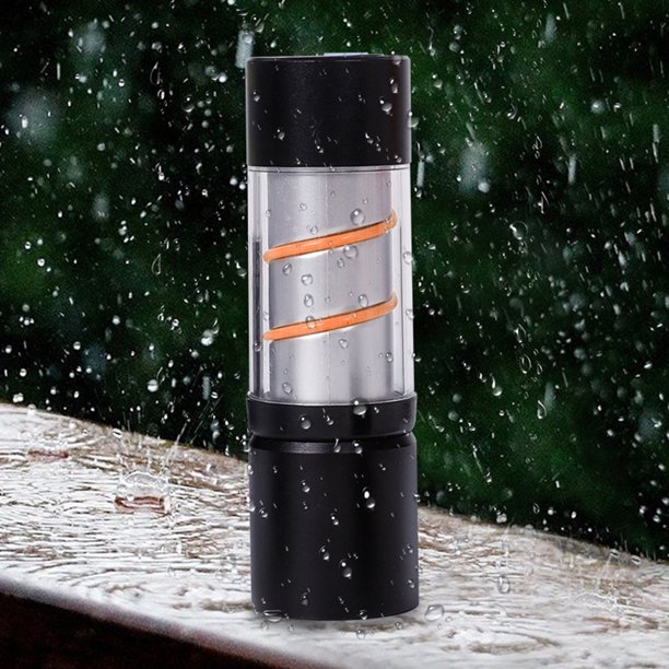 LinternaAntorcha de camping compacta LED IP44 Mini luz de mano impermeable para acampar y caminar