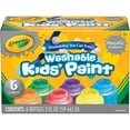 thumbnail image 3 of Crayola Washable Paint 6 Colors Metallic Set, 3 of 3