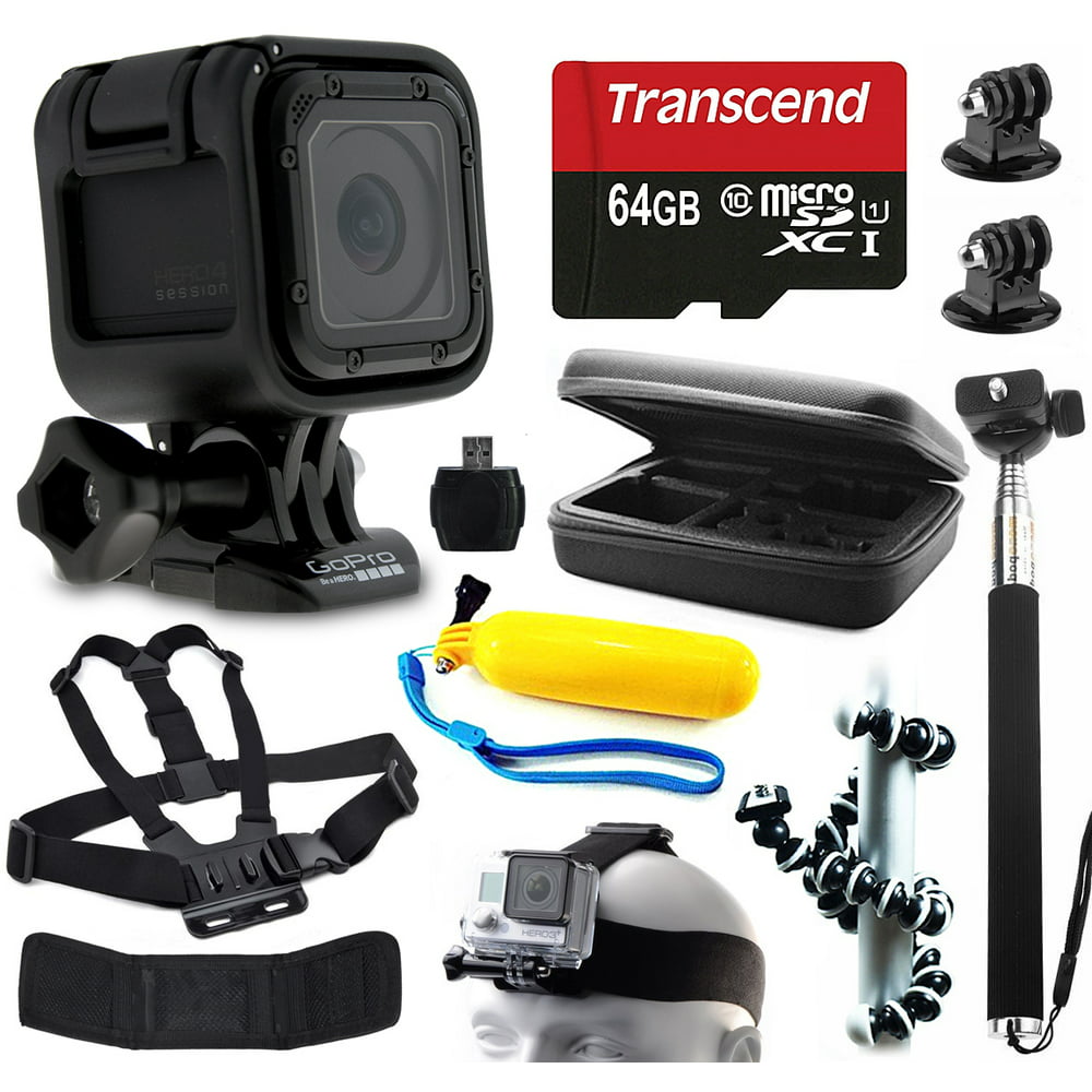 GoPro HERO Session HD Action Camera (CHDHS-102) with 11 Piece