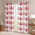 thumbnail image 2 of Manfei Kawaii Xmas Tree Blackout Curtains Set of 2 (52x84 Each) for Kids Girls, Happy New Year Gifts Window Curtains, Merry Christmas Curtains and Drapes, Luxurious Room Decor, 2 of 6