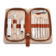 thumbnail image 1 of Kit de herramientas profesionales para el cuidado de las cutículas y las uñas de acero inoxidable para estuche de viaje, 1 of 5