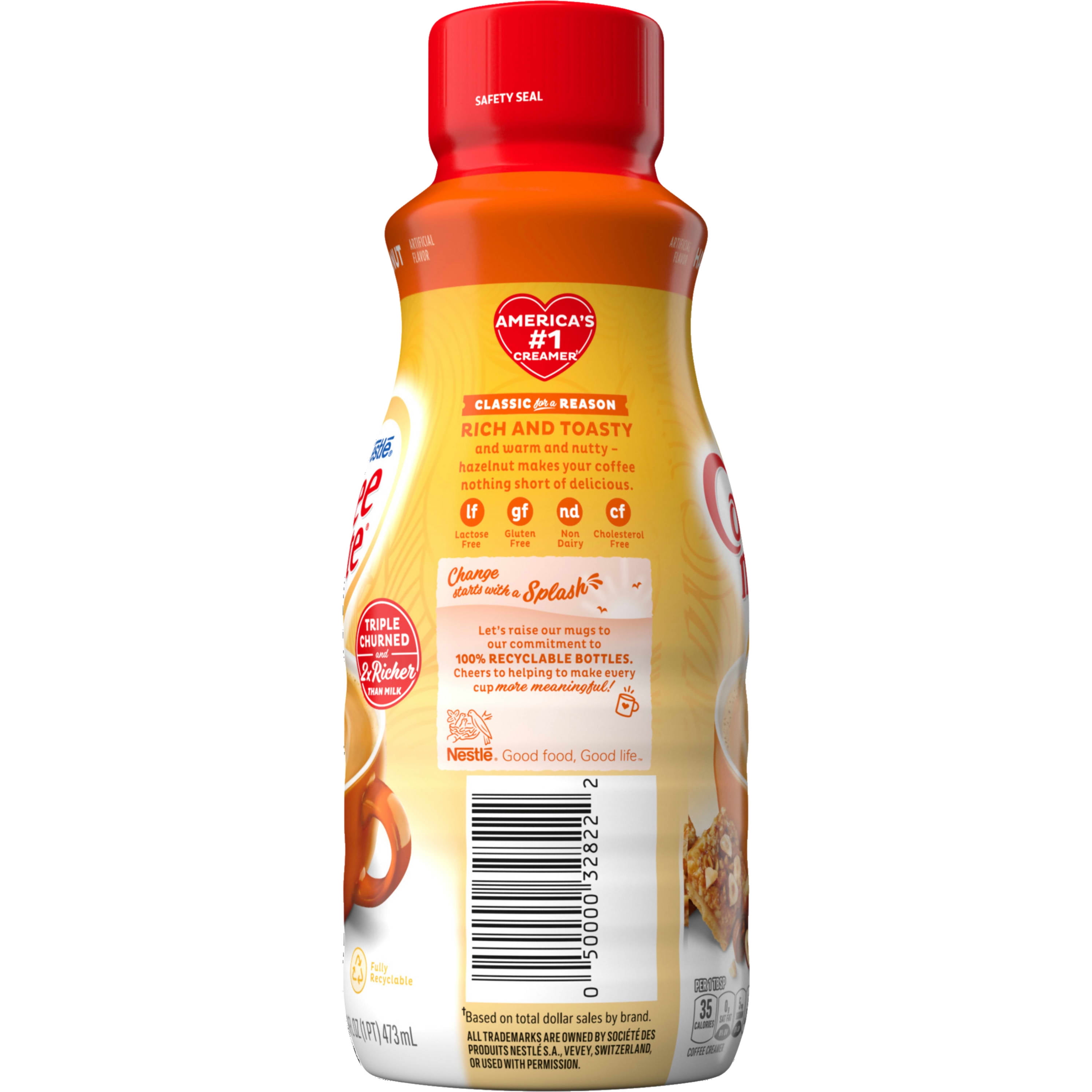 Buy Nestle Coffee mate Hazelnut Liquid Coffee Creamer, 16 fl oz Online