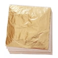 thumbnail image 1 of 100 Hojas De Pan De Oro De Imitación Para Decoración De Manualidades, Marcos De Manualidades Dorados De 5,5 Por 5,5 Pulgadas, 1 of 5