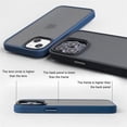 thumbnail image 5 of Funda de silicona suave a prueba de golpes para iPhone, 15, 11, 12, 13, 14, Mini Pro, XS, Max, cubierta translúcida, 7, 8 Plus, X, XR, SE, Funda mate, 5 of 5