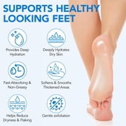 Uruses Urea Foot Care Stick for Dry Cracked Heels, 60% Urea Cream Moisturizing Balm for Feet, 1.41 oz