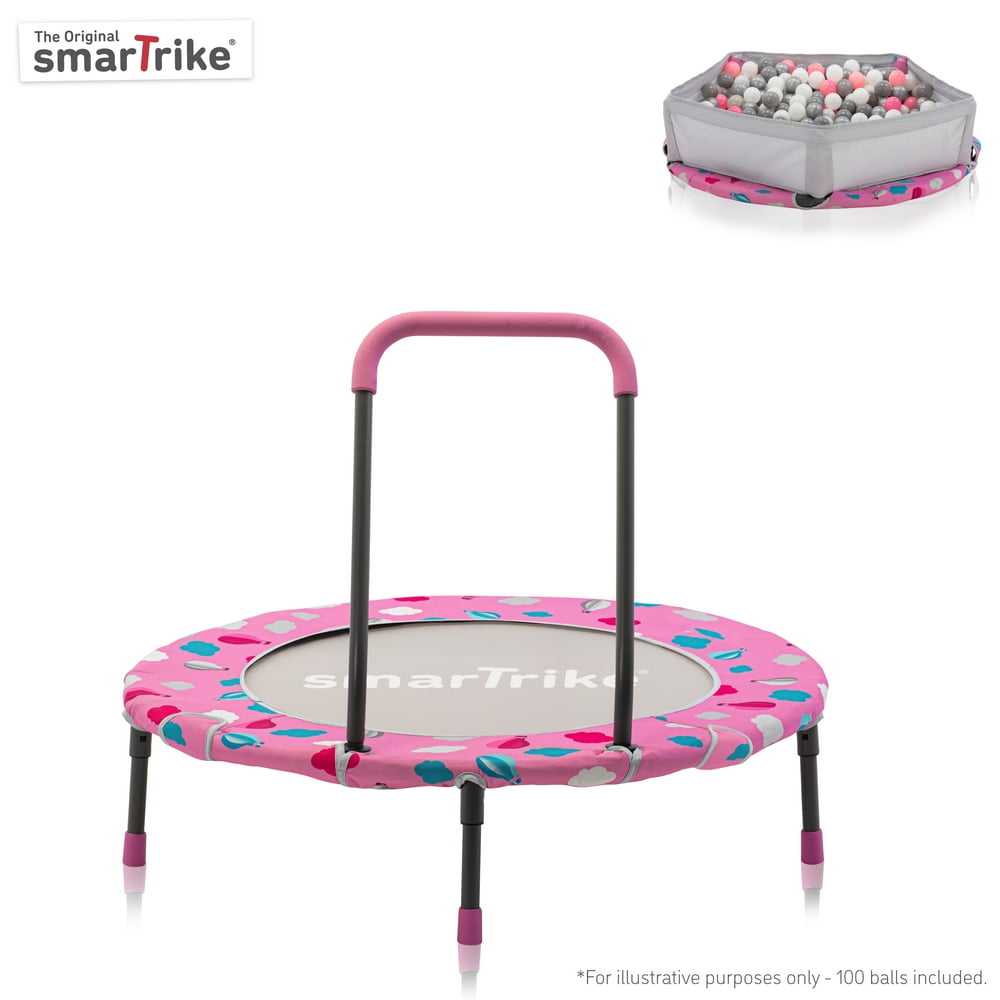 smarTrike Indoor Activity Center, Folding Trampoline & Ball Pit, 100