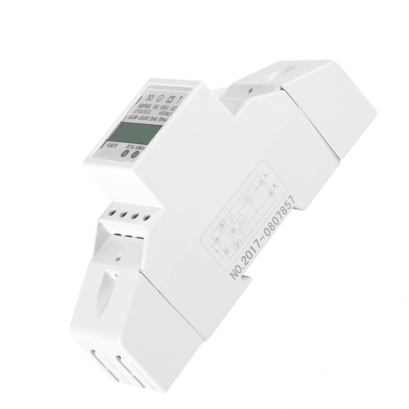 Multimeter, DIN-Rail Electric Meter Single Phase Electric Meter, Energy Meter, Anti-Electromagnetic Interference Meter Electric Meter, Electronic KWh Meter For Current For