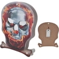 thumbnail image 5 of Luces de esqueleto, luces LED de Halloween en forma de calavera, mini portátil, ahorro de energía, atmósfera LED de terror, cabeza de calavera, decoración de Halloween, 5 of 5