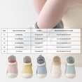 thumbnail image 3 of Ferjadq Baby Sock Shoes Soft Rubber Sole Non Slip Knit Upper Indoor Outdoor Learning Walk Socks for Infant Green,2-3 Years, 3 of 3