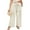 WHITE, variant on Womens Pants Plus Size Wide Leg Summer Casual High Waisted Pants for Women Loose Flowy Work Khaki Pants for Women Pants XL
