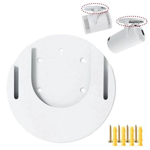 HY300/Freestyle Projector Mount Compatible with Samsung Freestyle 2 Projector,Compatible with HY300 Projector Round Ceiling Mount (Metal Material,not 3D-Printed)