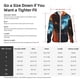 thumbnail image 5 of Fotbe Red And Blue Fire Cat Chaqueta con Protección Solar UPF 50+ para Hombre y Mujer, Camisa con Capucha y Bolsillos-X-Large, 5 of 7