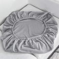 thumbnail image 5 of Dww-1 Pcs Housse de Coussin de Canapé (gris Clair, 1 Place), Housse de Coussin, Housse Coussin D'assise Extensible Tartan Antidérapant, Housse de Protection, 5 of 5