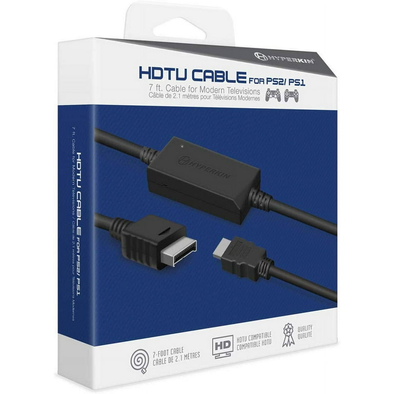 PS2 PS1 HD AV Adapter Cable with HDMI (3rd) Hyperkin - NEW