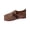 Brown, variant on Loafers Shoes For Women Leather Loafers Dress Shoes