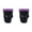 Black*2, variant on Xyadri Halloween Shot Glasses Glowing Shot Glasses | Light Up Cups Plastic Cups Reusable for Juice Coffee Drinking Small Wine Cup Set for House Parties Birthdays
