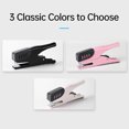 thumbnail image 5 of BIMZUC Handheld Stapler Heavy Duty Office Stapler 20 Sheet Capacity Less Effort Support 24/6 Or 26/6 Staple Sizes White, 5 of 9