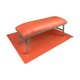 thumbnail image 2 of Soporte para reposamanos de uñas, soporte de mano para decoración de uñas con tapete, soporte de mano de escritorio para uñas para el hogar, técnicos Naranja, 2 of 8